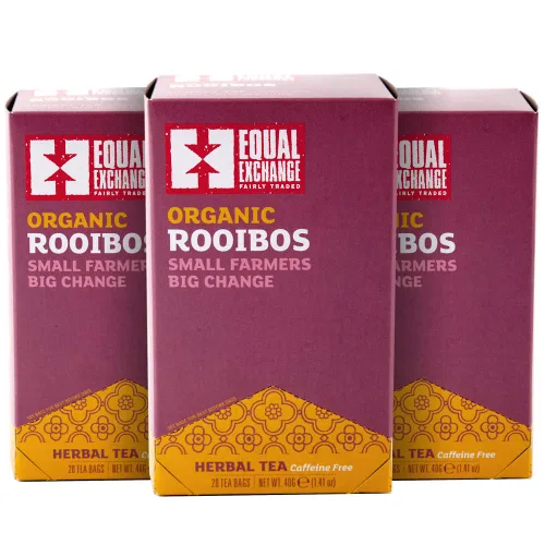 Vista 4 de Equal Exchange Té de manzanilla orgánico sin cafeína, 20 unidades (paquete de 3) (13311)