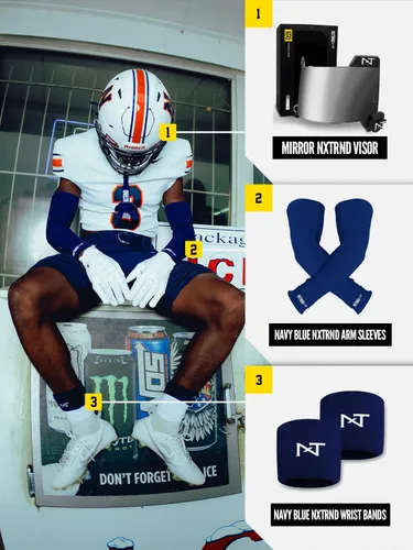 Vista 46 de Nxtrnd Air-TEK - Mangas de compresión para hombre, par de fútbol transpirable