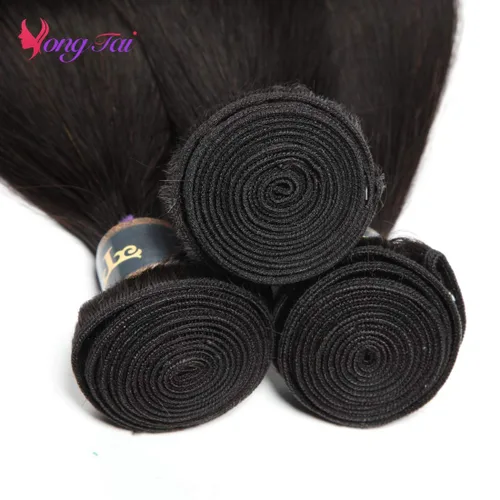 Vista 4 de Extensiones de cabello, liso, malasio, calidad 9A