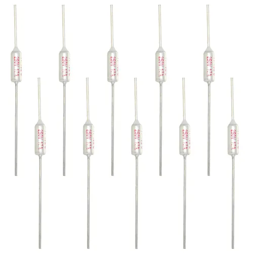 Vista 22 de Fielect Fusibles Térmicos 212.0 °F Corteos Térmicos Fusible Circuito de Corte Temperatura Fusible Térmico 250V 10A