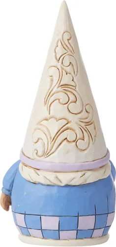 Vista 2 de Enesco Jim Shore Heartwood Creek - Figura de taza de café con gnomo morado