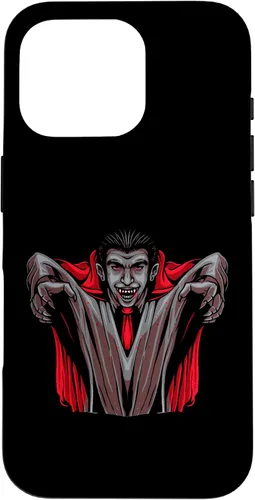 Vista 20 de iPhone 16 Halloween Monster Dracula Vampire Case