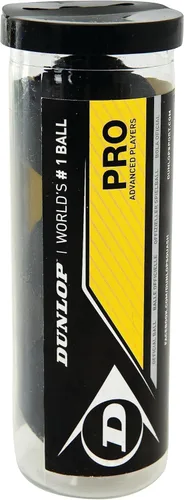 Vista 4 de Dunlop Sports Pro XX Squash Ball - 3-Ball Tube