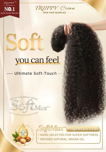 Vista 4 de Extensión de cola de caballo cabello humano rizado birmano pelo #Color natural rizado birmano