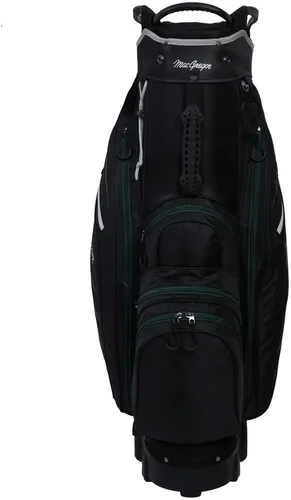 Vista 3 de MacGregor Bolsa de carrito VIP de golf con ruedas incorporadas/mango, divisor de 14 vías