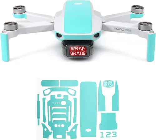 Vista 8 de Wrapgrade Skin compatible con DJI Mavic Mini Color decorativo