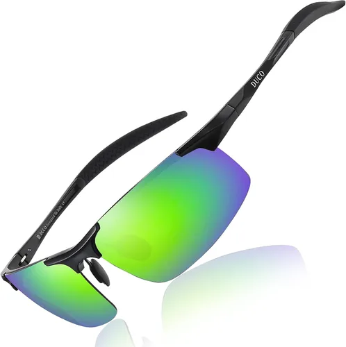 Vista 85 de Duco - Gafas de sol deportivas polarizadas para hombre con protección UV 8177s