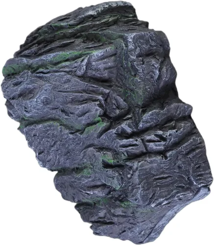 Vista 4 de Llavero de piedra simulada, seguro para exteriores, falsa llave de roca oculta, decoración de jardín, caja de almacenamiento de llaves de repuesto