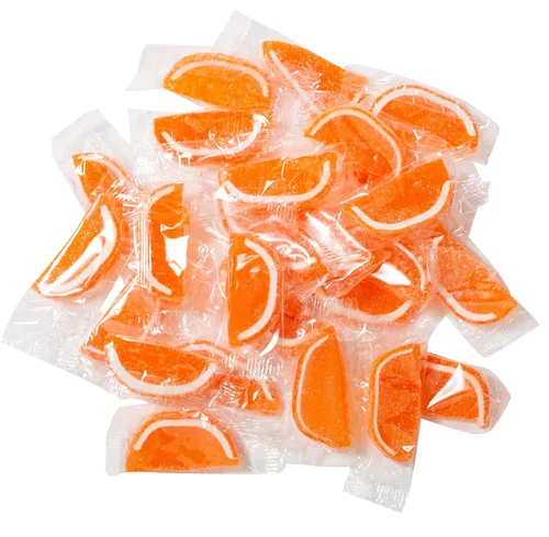Vista 6 de Boston Fruit Slice - Dulces gomosos gourmet envueltos individualmente, caja de 1 libra (sandía)