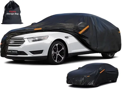 Vista 19 de Kayme Cubierta de auto SUV de 7 capas ajuste personalizado para BMW X1 (2009-2025), impermeable, para todo tipo de clima, para automóviles, cubierta