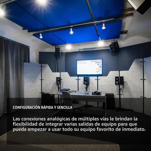 Vista 5 de ADAM Audio Par de monitores de estudio T5V y subwoofer de estudio alimentado T10S Bundle 2.1