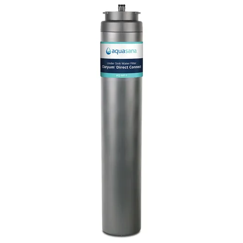 Vista 10 de Aquasana Filtro de agua para grifo de fregadero Reduce el 99% de 78 contaminantes, incluyendo cloro y plomo del agua del grifo, filtración debajo