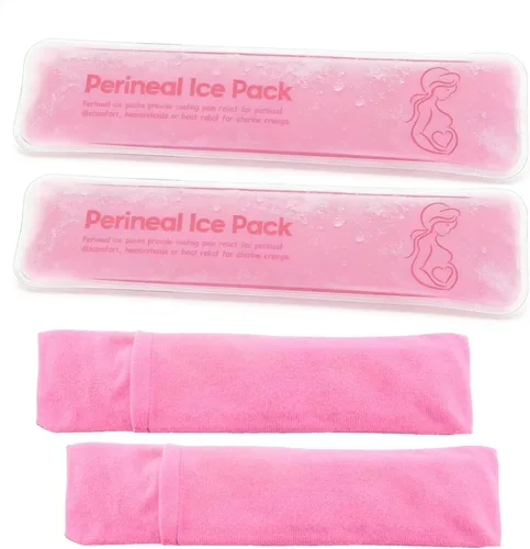Vista 12 de Almohadilla de enfriamiento perineal para recuperación posparto, paquetes fríos de gel extra duraderos para hemorroides y alivio de cesárea, 2