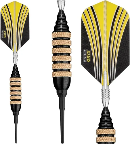 Vista 11 de Viper Spinning Bee Dardos de Punta Suave con Estuche de Almacenamiento/Viaje Casemaster, 16 Gramos