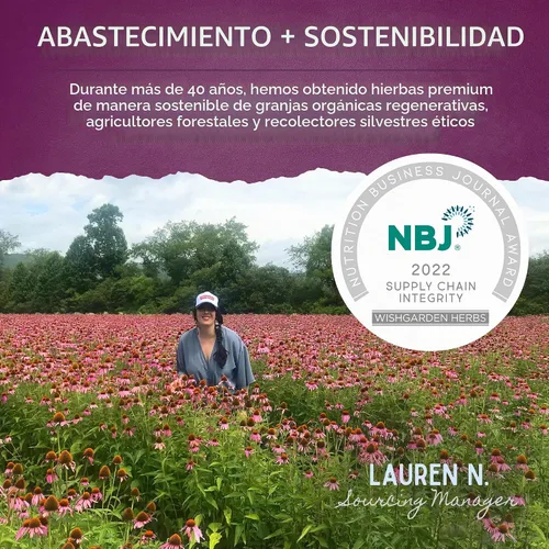 Vista 7 de WishGarden Liberación de estrés de hierbas para el embarazo, tintura