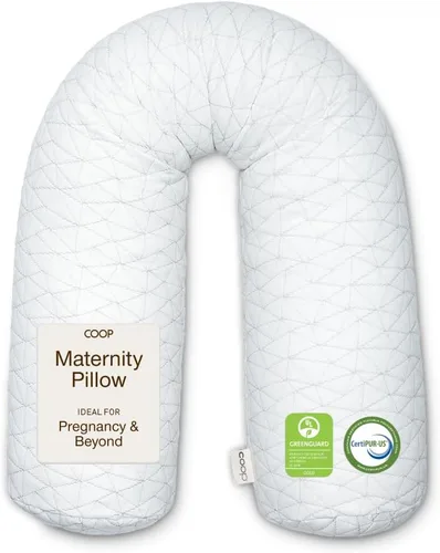 Vista 11 de Coop Home Goods, almohadilla de cuerpo total con espuma de memoria desmenuzable ajustable, perfecta para abrazar y acurrucarse, lavable, 20 x 54