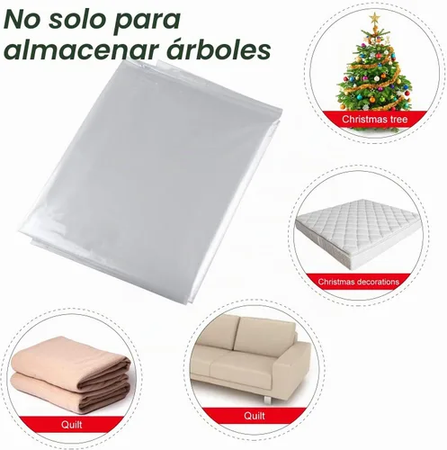 Vista 5 de TUPARKA Funda de plástico para muebles, bolsa de almacenamiento resistente al agua para sofá de mudanza a largo plazo, 110 x 72 pulgadas