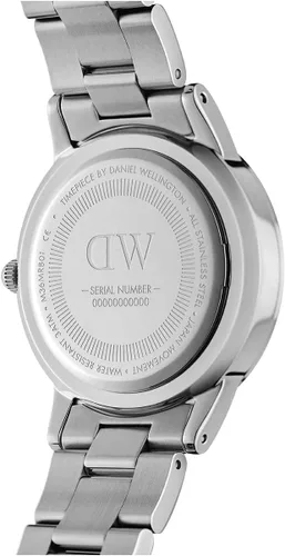 Vista 6 de Daniel Wellington Iconic Link Reloj pulsera de eslabones de oro rosa o plata