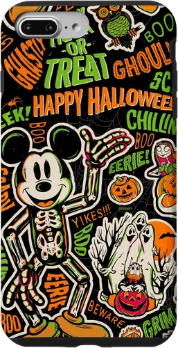 Vista 12 de Funda para iPhone 13 Pro Max Disney 100 Mickey Nightmare Before Christmas Halloween D100