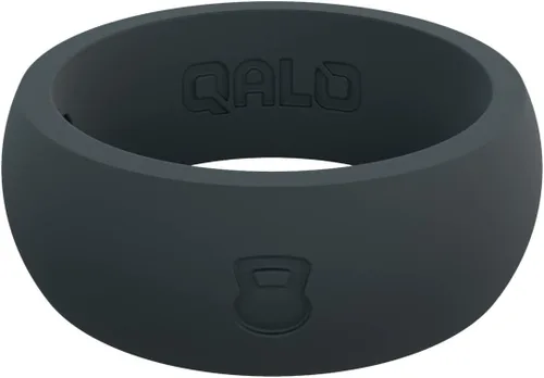 Vista 33 de QALO - Colección de anillos de silicona clásicos para hombre