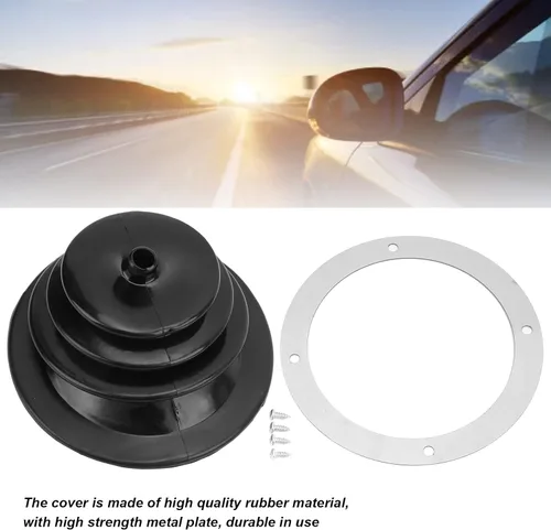 Vista 4 de Fydun Funda universal para palanca de cambios de coche, palanca de cambio de palanca de cambios universal, kit de placa de arranque de 5.250