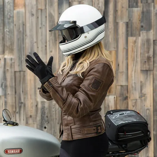 Vista 6 de Biltwell Guantes de moto Guantes de motocicleta Resistencia a la abrasión Tejido transpirable Puño abierto