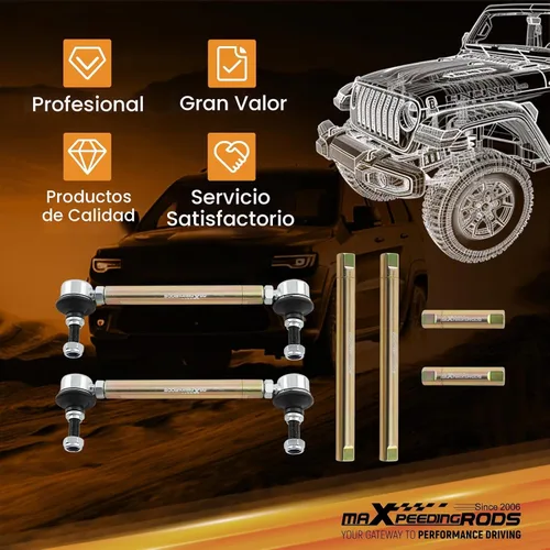 Vista 7 de maXpeedingrods Barras de Esfuerzo Laterales Ajustables Delanteras para BMW Serie 3 E36 E46 M3 E90 E91 E92 E93, Kit de Suspensión de Barras