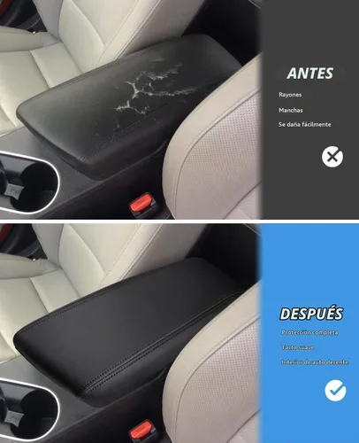 Vista 2 de INTGET Funda para Reposabrazos de Consola Central de Automóvil para Accesorios Kia Optima 2011 2012 2013 2014 2015 Cuero Consola Central Caja