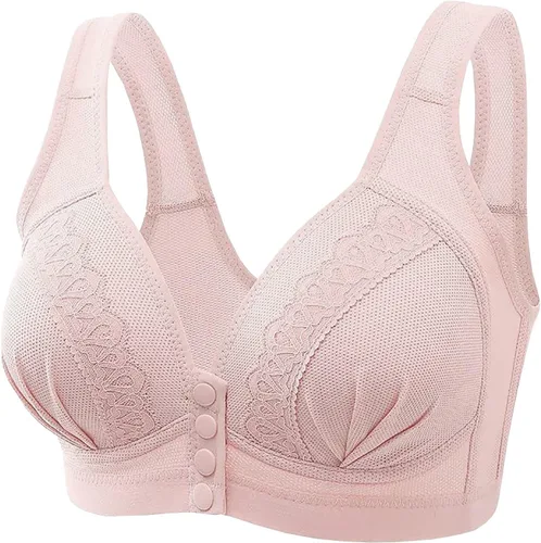 Vista 72 de Brasier sin aros para mujer, brasier sin aros, cómodo brasier sin varillas, ropa interior diaria