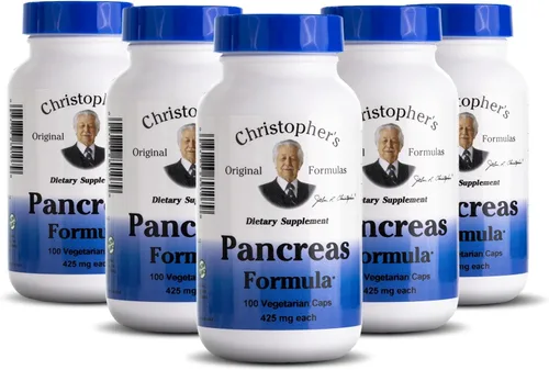 Vista 8 de Dr. Christopher's Pancreas Formula - Limpieza del páncreas Detox & Repair - Probióticos para la salud digestiva