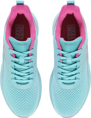 Vista 7 de Zapatos para caminar para mujer, antideslizantes, cómodos, tenis para correr