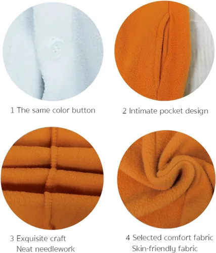 Vista 5 de ifboxs Pijama de una pieza para adultos para mujeres y hombres, disfraz de animal de una pieza para Halloween o cosplay