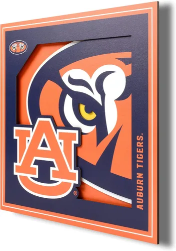 Vista 12 de YouTheFan NCAA Texas A&M Aggies - Arte de pared de la serie de logotipos 3D - 12x12 pulgadas