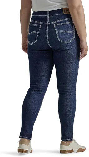 Vista 2 de Lee Jeans ajustados de tiro alto Ultra Lux Comfort con Flex Motion para mujer