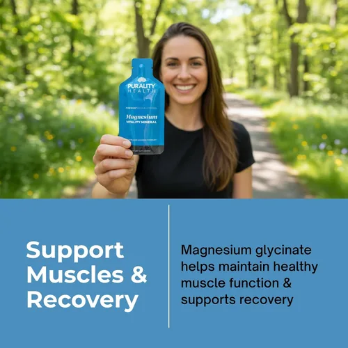 Vista 4 de PURALITY HEALTH Micelle - Magnesio liposomal - Absorción mejorada - Suplemento vitamínico de bisglicinato de magnesio líquido vegano, sin OMG