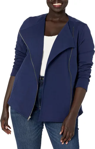Vista 5 de The Drop Women's Caralynmirand Long-Sleeve Knit Moto Jacket