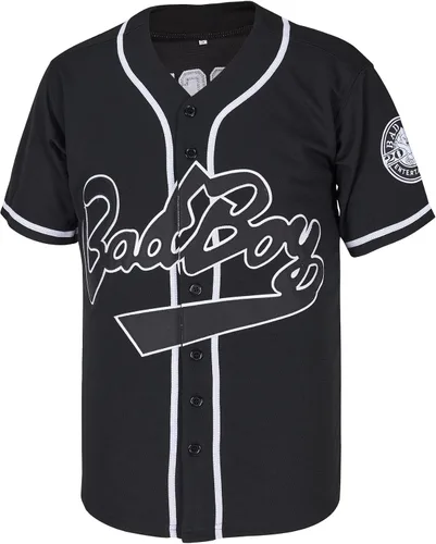 Vista 2 de Kaleid Camiseta de béisbol para hombre #10 Bad Boy 72 Smalls de la película, camisetas de béisbol de los años 90, ropa de hip hop cosida