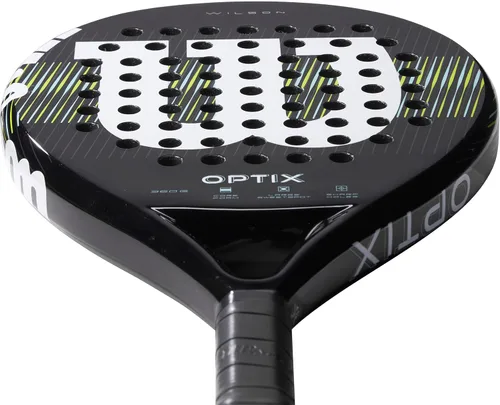 Vista 4 de Wilson Optix V1 Padel Rackets - Grip Size 2-4 1/4