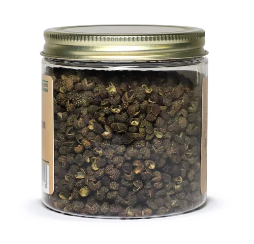 Vista 2 de USTCM Granos de pimienta Szechuan verdes enteros premium 100% natural (1 oz)