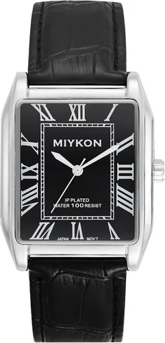 Vista 14 de Miykon Vintage Watches for Men – Classic Tank Square Analog Watch with Genuine Leather Wrist Strap, Mens Dress Watches – Japanese Quartz, Waterproof