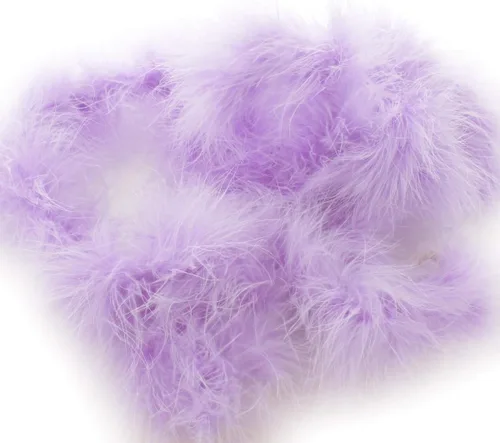 Vista 7 de HairBow Center LLC Boa de plumas de marabú flaco - 2 yardas - Negro