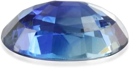 Vista 8 de RASAV GEMS - Zafiro azul natural de 0.280 x 0.201in, ovalado facetado, 1.02 quilates, piedras preciosas de zafiro azul 100% natural, zafiro