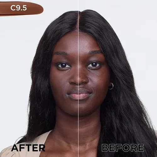 Vista 129 de L'Oreal Paris True Match - Base líquida supermezclable, maquillaje de base líquida de cobertura media, C0.5, ligero, 1 onza líquida