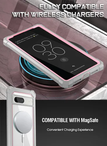 Vista 4 de Poetic Guardian MagPro - Funda para Google Pixel 7, [compatible con MagSafe] [probada contra caídas de grado militar de 20 pies], protector