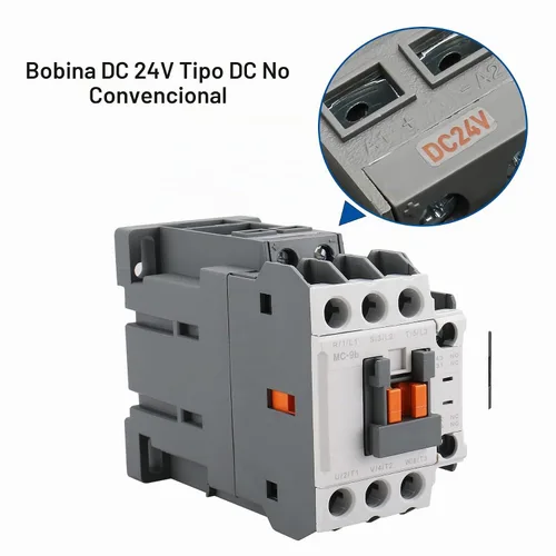 Vista 2 de UL del control magnético del motor de la bobina 9A AC-3 del contactor 24VDC