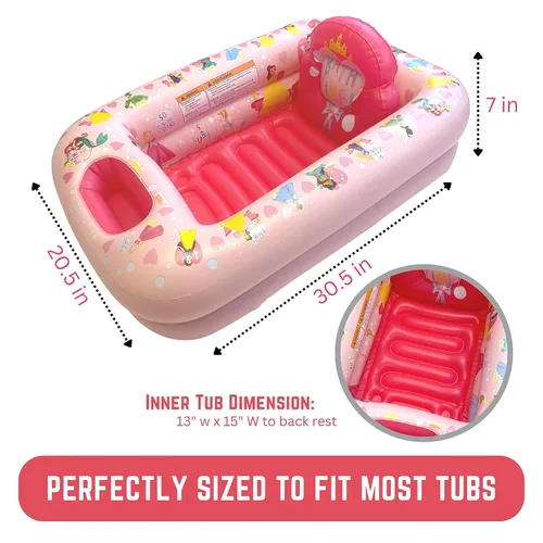 Vista 3 de Disney Bañera inflable Princess Loving Life