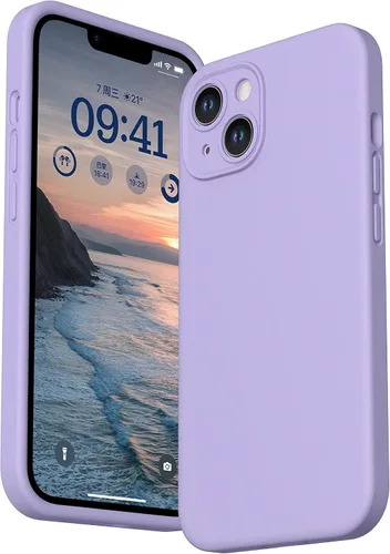 Vista 8 de CellEver Funda de silicona resistente para iPhone 14 [protección de cámara] [revestimiento antiaceite] protección militar contra caídas