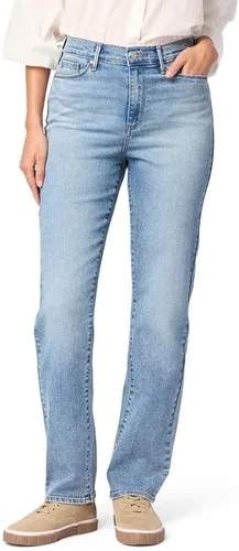 Vista 11 de Levi Strauss Signature Gold Women's High Rise Straight Jeans Ópalo negro (elástico)