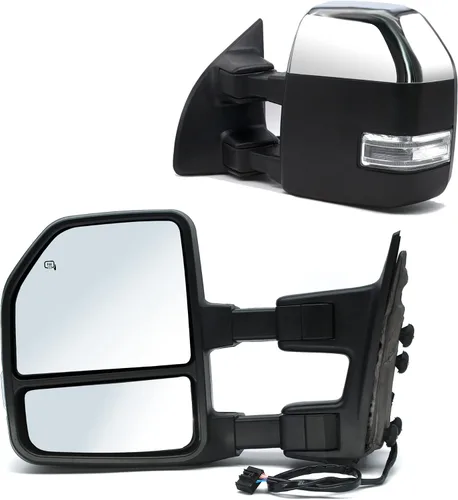 Vista 11 de ReYee Espejo lateral izquierdo del conductor para Volkswagen Beetle 2012-2019, Jetta 2011-2018, 2012-2015, 2017 Passat Mirror Glass sin placa