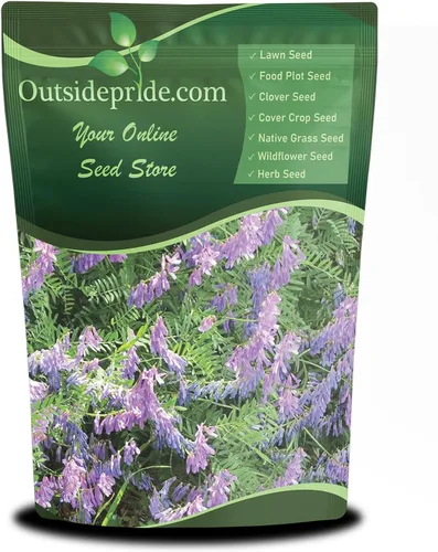 Vista 8 de Outsidepride Hairy Vetch Cover Crop Seeds – 1 oz tolerantes al frío, resistentes al invierno, ideales para mejorar el suelo, pastos verdes, heno